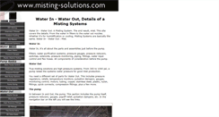 Desktop Screenshot of misting-solutions.com